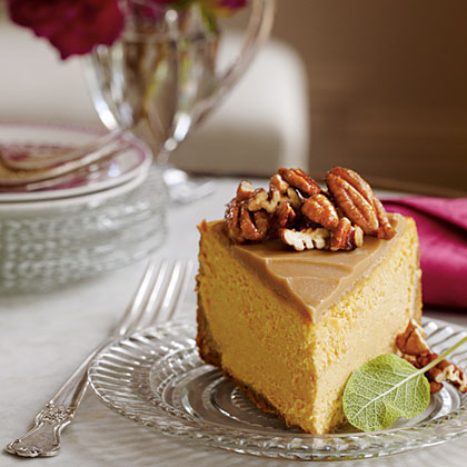 Pumpkin-Pecan Cheesecake