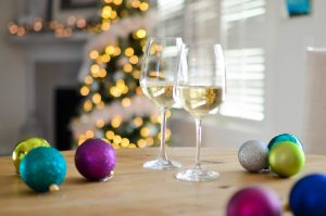 Pexels Christmas White Wine