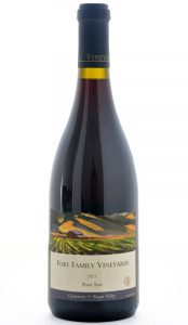 Fore Family Vineyards Carneros Napa Pinot Noir 2012 Bottle