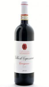 Capezzana Villa di Capezzana Carmignano 2018 bottle coa