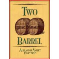 Alexander Valley Vineyards Two Barrel Syrah Cabernet Sauvignon 2001
