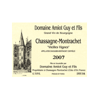 Domaine Amiot Guy et Fils Chassagne-Montrachet Vieilles Vignes 2007