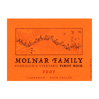 Molnar Family Poseidon’s Vineyard Carneros Pinot Noir 2007