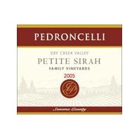 Pedroncelli Dry Creek Valley Family Vineyards Petite Sirah 2005