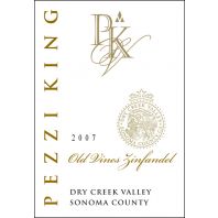 Pezzi King Old Vines Dry Creek Valley Zinfandel 2007