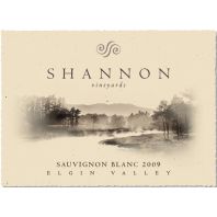 Shannon Vineyards Elgin Valley Sauvignon Blanc 2009