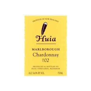 Huia Marlborough Chardonnay 2002