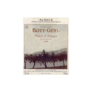 Domaine Bott-Geyl: Pinot d'Alsace Beblenheim 1998