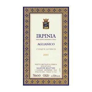 Molettieri Irpinia Aglianico 2001