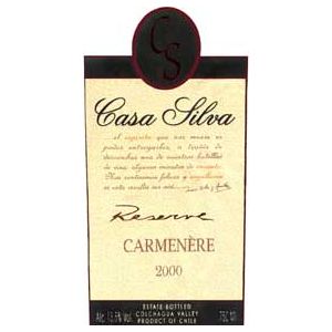 Vina Casa Silva Reserve Carmenere 2000