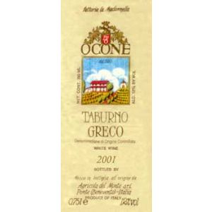 Ocone Taburno Greco 2001