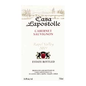 Casa Lapostolle Cabernet Sauvignon 2001