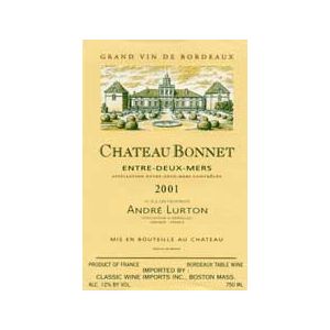 Chateau Bonnet Entre-Deux-Mers 2001