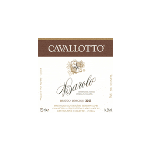 Cavallotto Bricco Boschis Barolo D.O.C.G. 2003