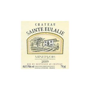 Château Sainte Eulalie Plaisir d’Eulalie Minervois 2009