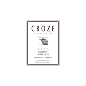 Croze De Coninck Vineyards Napa Valley Cabernet Sauvignon 2005