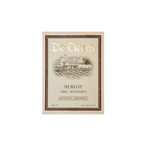 De Tierra Monterey Merlot 2006