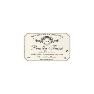 Domaine de la Collonge Pouilly-Fuissé 2008