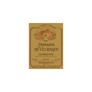 Domaine De Villemajou Corbières 2000