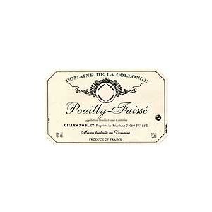 Domaine de la Collonge Pouilly-Fuissé 2003