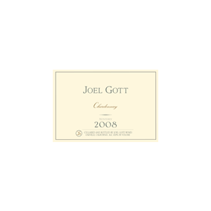 Joel Gott Monterey Chardonnay 2008