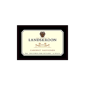 Landskroon Wine Estate Paarl Cabernet Sauvignon 2002