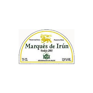 Marques de Irun Rueda Verdejo 2003