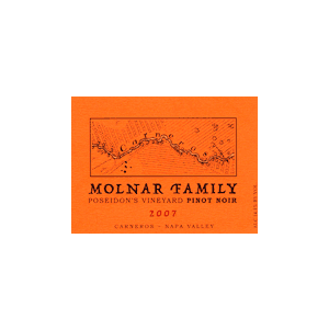 Molnar Family Poseidon’s Vineyard Carneros Pinot Noir 2007