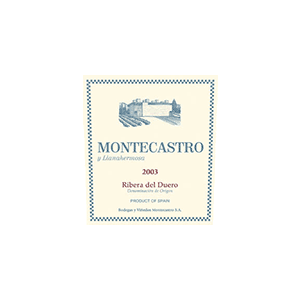 Bodegas Y Viñedos Montecastro Ribera del Duero 2004