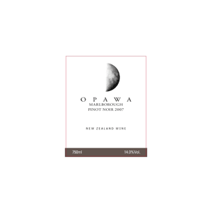 Opawa Marlborough Pinot Noir 2007
