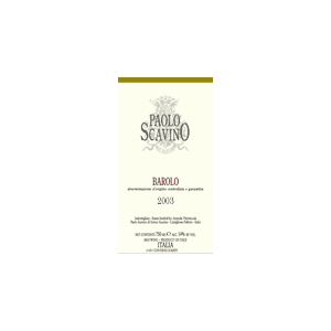 Paolo Scavino Barolo D.O.C.G. 2003
