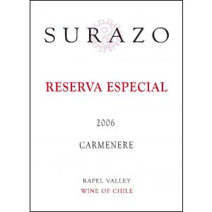 Surazo Carmenère Reserva Especial 2006