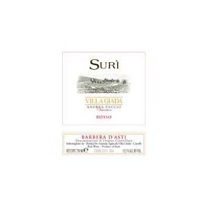 Villa Giada Surì Barbera d'Asti 2006