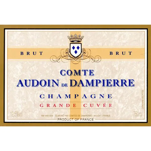 Comte Audoin de Dampierre Grande Cuvée Brut N.V. Tasting Notes