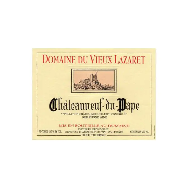 Domaine du Vieux Lazaret Châteauneuf-du-Pape 2018 Tasting Notes