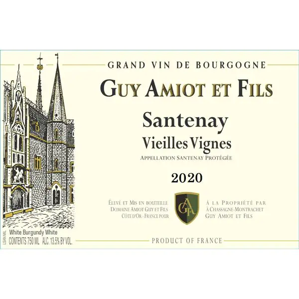 Domaine Guy Amiot et Fils Santenay Vieilles Vignes 2020 Tasting