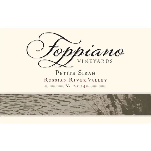 Foppiano Russian River Valley Estate Petite Sirah 2014 Tasting