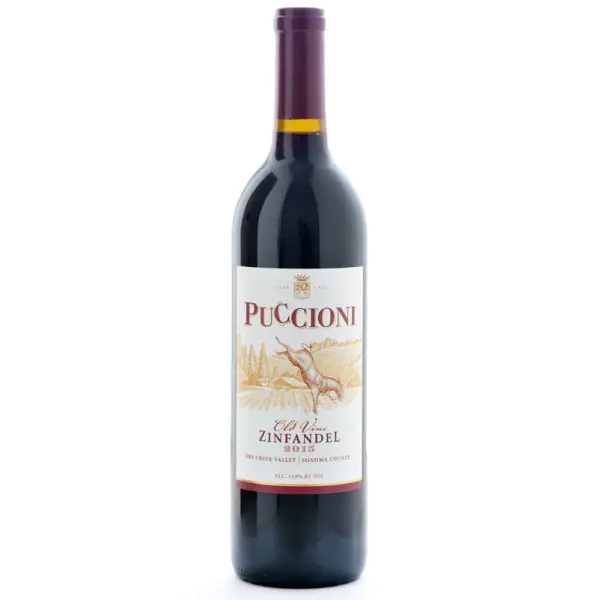 Puccioni Old Vine Dry Creek Valley Zinfandel 2015 Tasting Notes