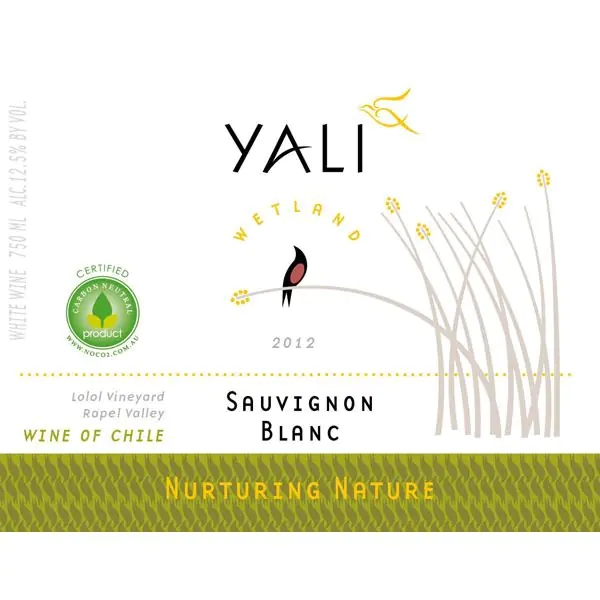 Yali Winemaker's Selection Wetland Lolol Valley Sauvignon Blanc