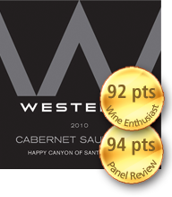 Westerly Happy Canyon Santa Barbara Cabernet Sauvignon 2010